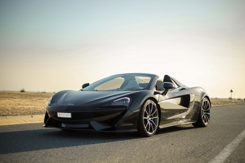 McLaren 570S Spider Black