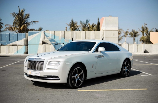 Rolls Royce Wraith white